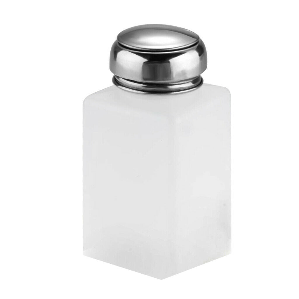 20X 200ML Nail Polish Remover Alcohol Liquid Press Pumping Dispenser Bottle