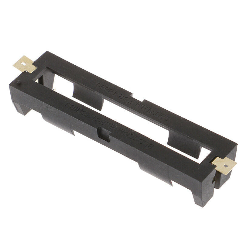 1x 18650 Series Batteries Holder Box Storage Case Container With Bronze.DD