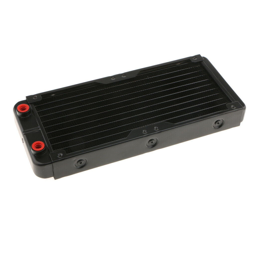 10 Pipe Aluminum Alloy Heat Exchanger Radiator Water Cool System Computer 240mm