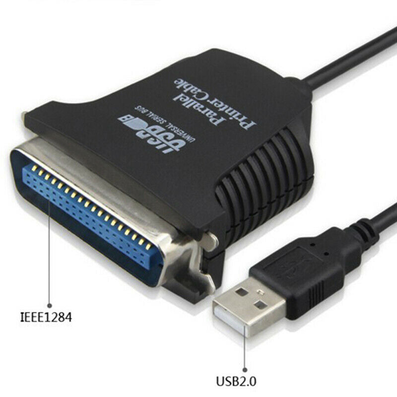 USB 2.0 To Parallel 36Pin 36 Pin IEEE 1284 Printer Cable Adapter Converte.l8