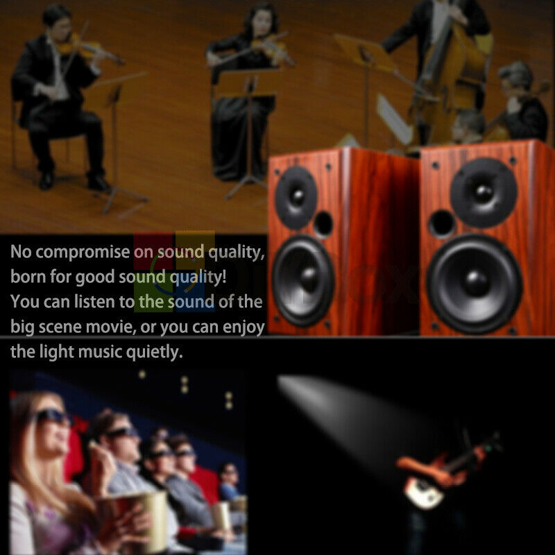 TPA3116 Bluetooth+AUX HIFI Power w/ Filter Digital Amplifier Stereo AMP 50W+50W