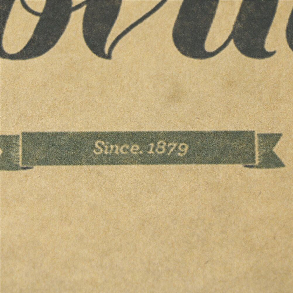 life is like riding a bicycle poster cafe bar decor  kraft paper wall stic.l8