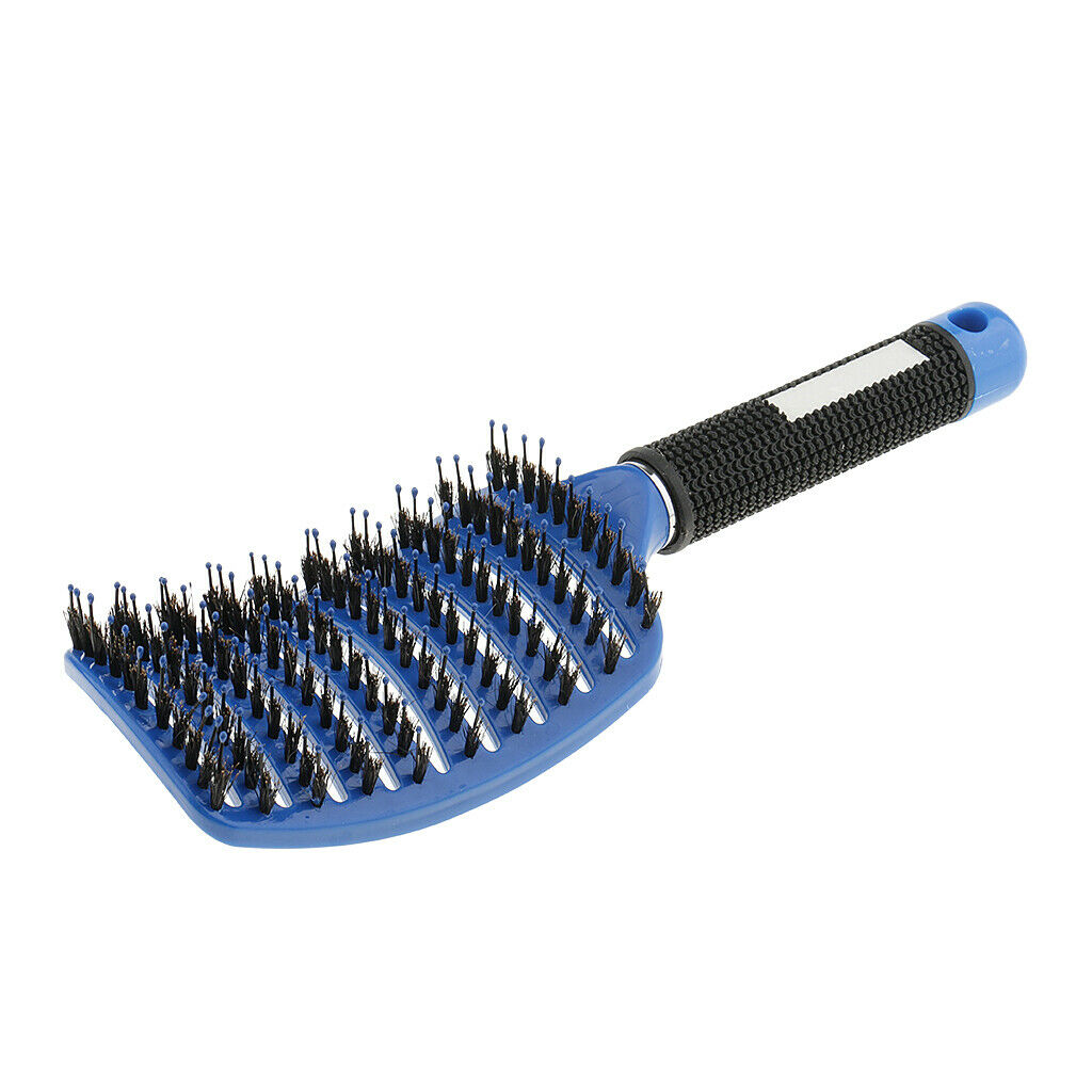 Detangling Paddle Hair Brush Vented Nylon Bristle Hairbrush Comb Tools Random