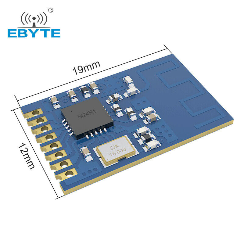 4Pcs 2.4g wireless rf module E01 compatible E01C-ML01S Si24R1 300m PCB Module