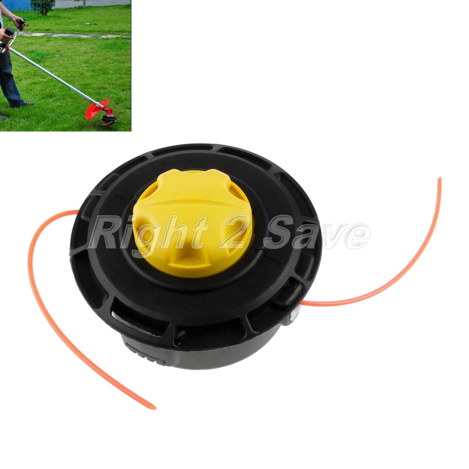 Brush Cutter Strimmer Nylon Bump Feed Line Grass Cutting Trimmer Head 125*80mm