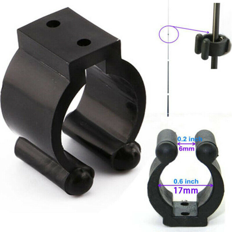 20Pcs/Set Plastic Clip Fishing Rod Storage Rack Pool Cues Exhibition ClipFCA