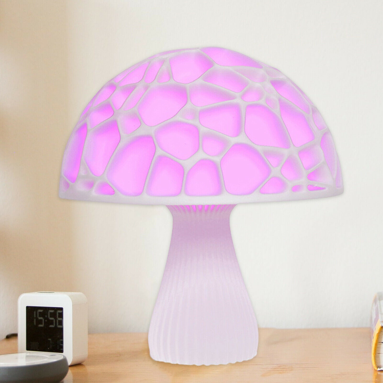 Table Lamp Portable LED Light USB Remote Control for Study Room Bedside Kids