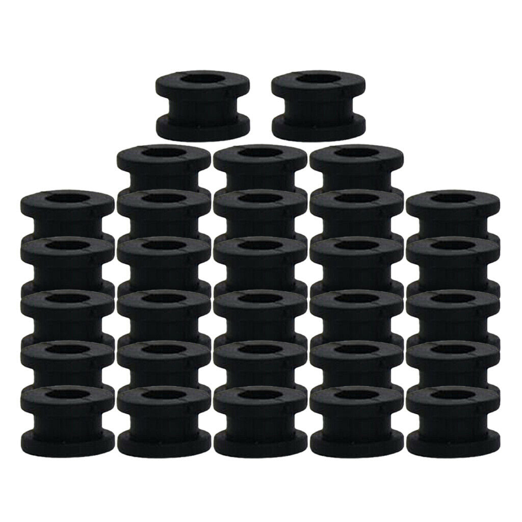30 Pieces Rubber Grommets Motorcycle Fairings For  CBR 954 929 600 1000