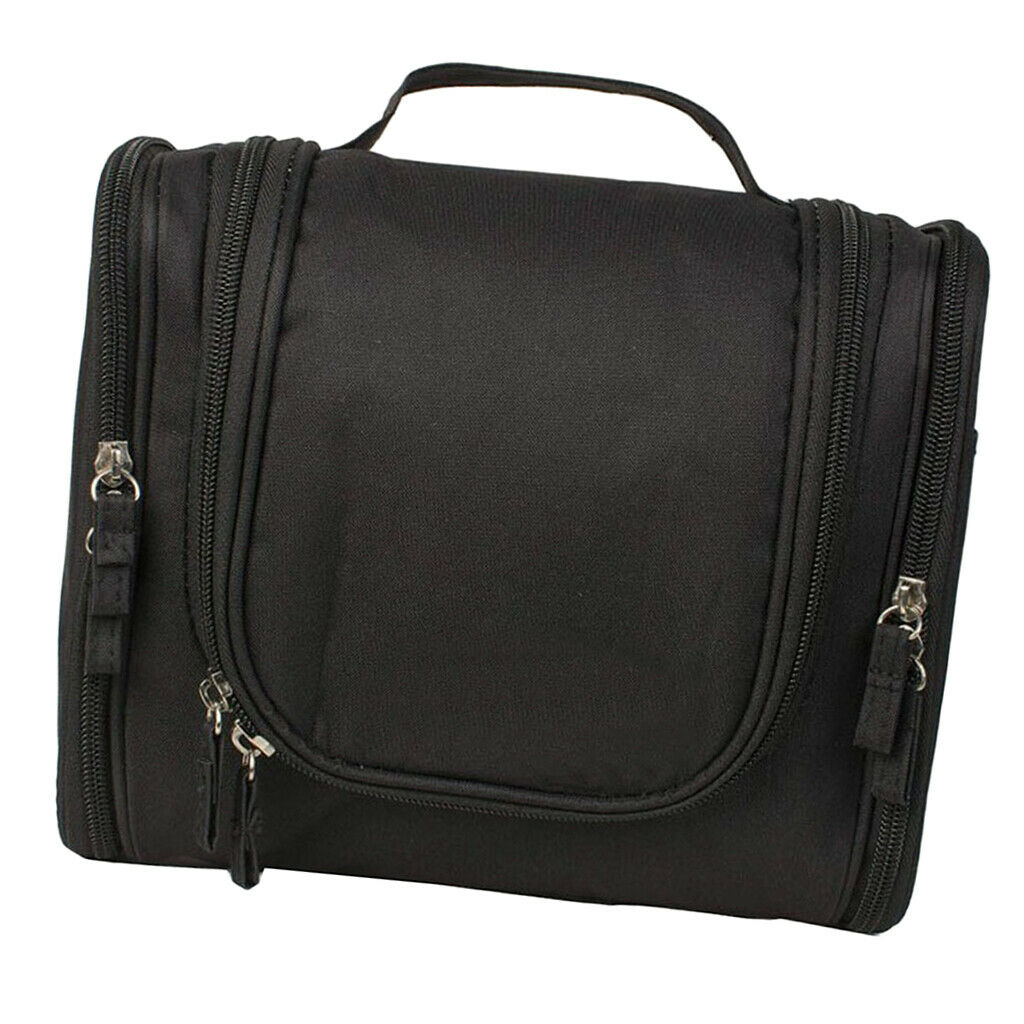 Toiletry Bag Travel Case w/ Hanging Hook for Shampoo Cosmetic Personal Items