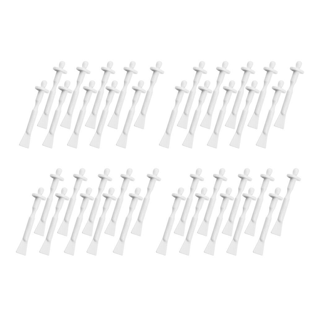 Plastic Waxing Applicators Sticks(40 Pieces) for Facial & Eyebrows Nose Hair Wax