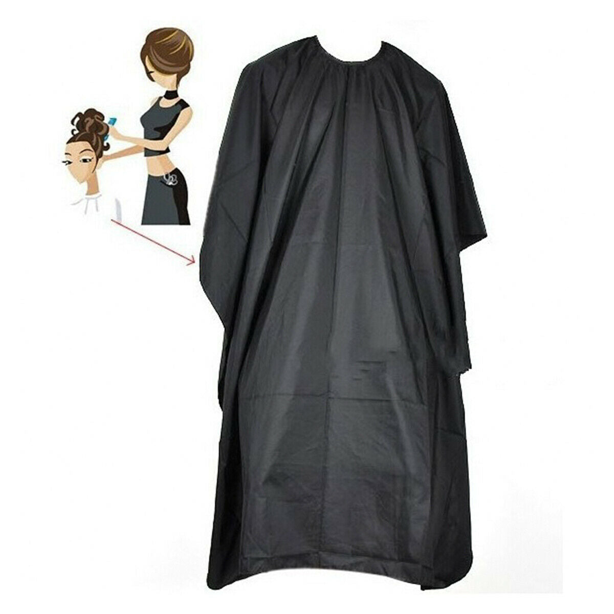 Hair Cutting Cape Hairdressing Hairdresser Barbers Cape Gown Cloth   !QF â˜ª