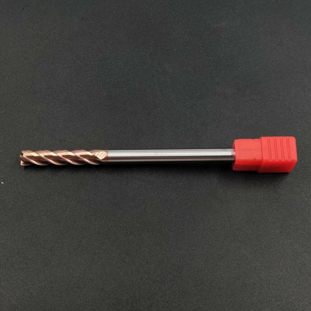 HRC55° R0.5 φ12×100×4F 12mm R0.5 Round nose end mill 4-Flute R0.5*D12*100*4T