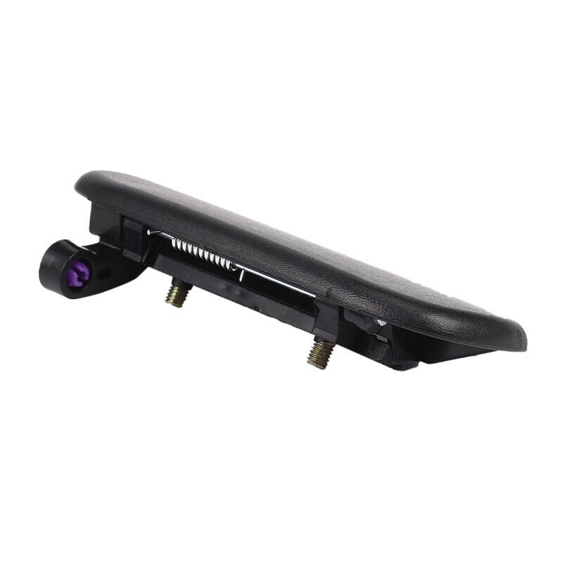2Pcs Car Black Front Rear Outer Door Handle Exterior Outside Door Open Knob LeA7