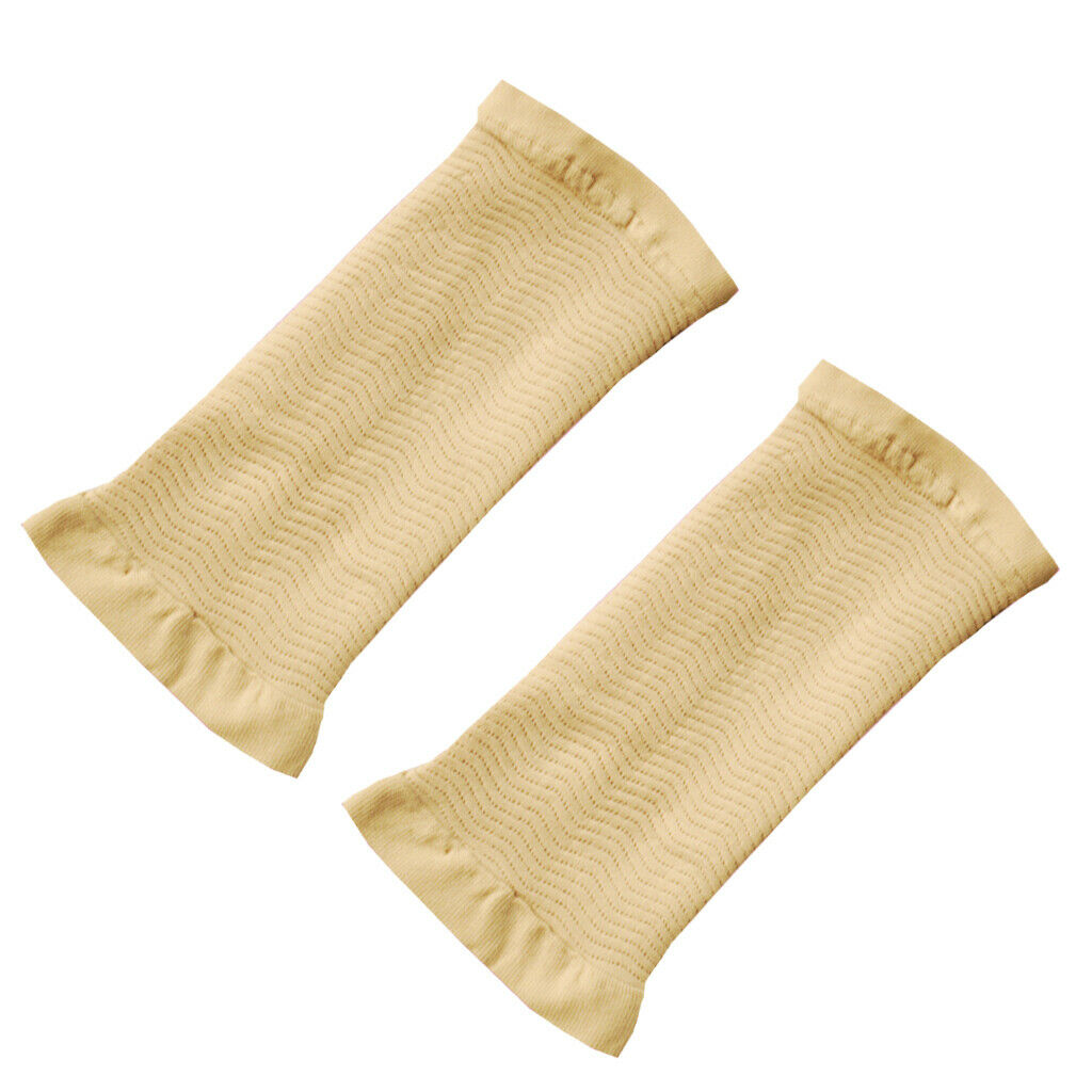 2 Pairs of Women Sauna Upper Arm Shapewear Slimmer Shaper Sleeves Wraps