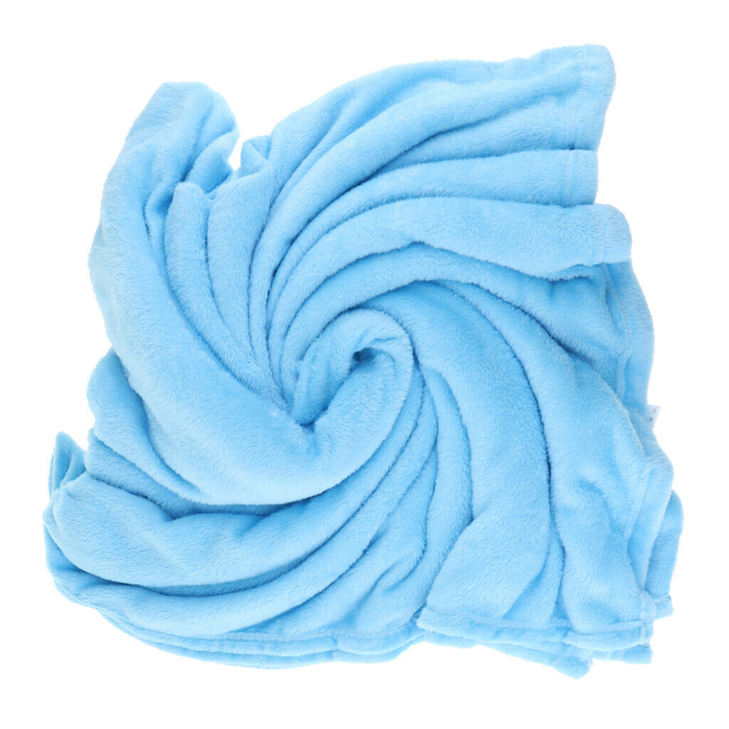 Soft & Comfy Blanket Thick Fuzzy Plush Throw Travel Blankets S