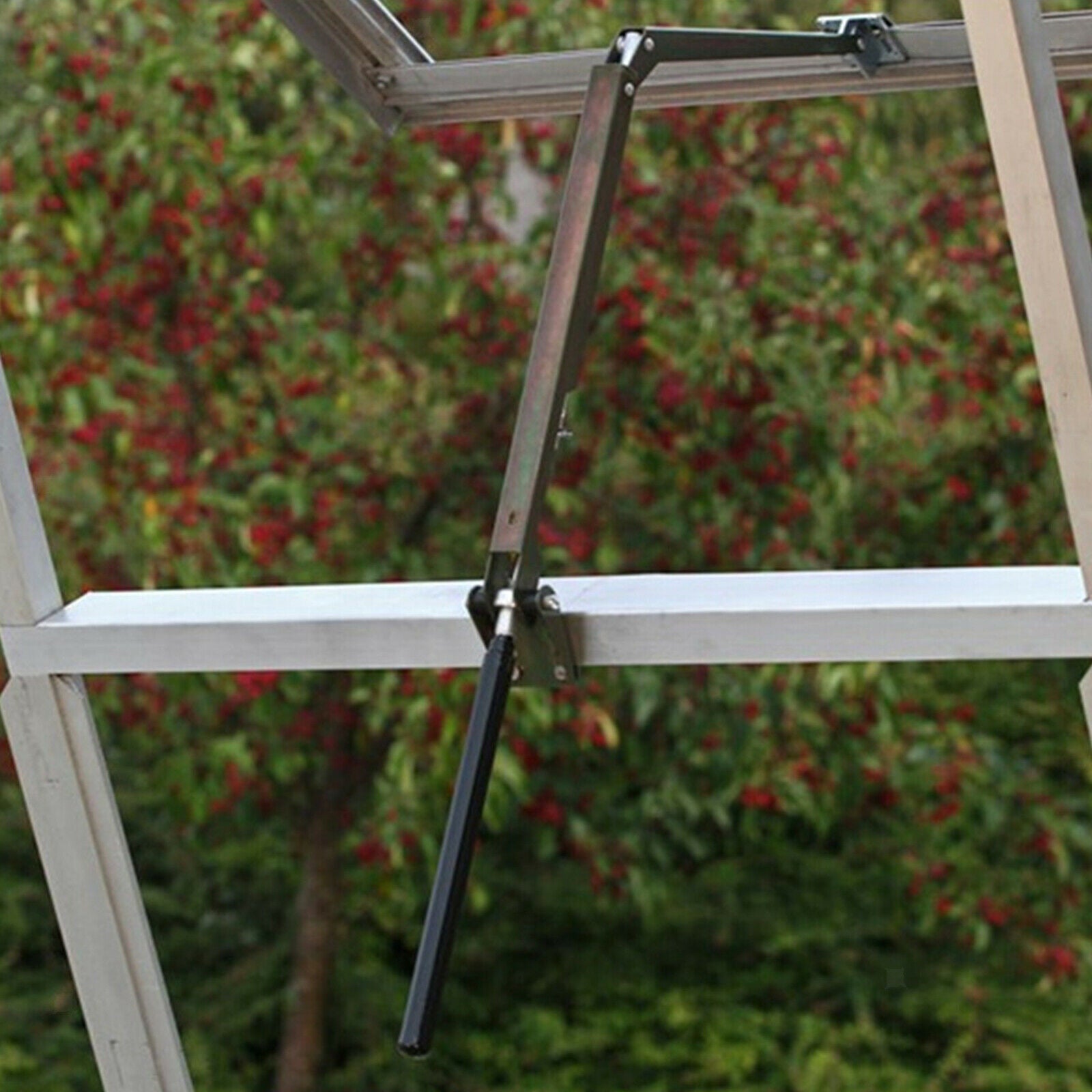 Solar Heat Sensitive Automatic Greenhouse Window with