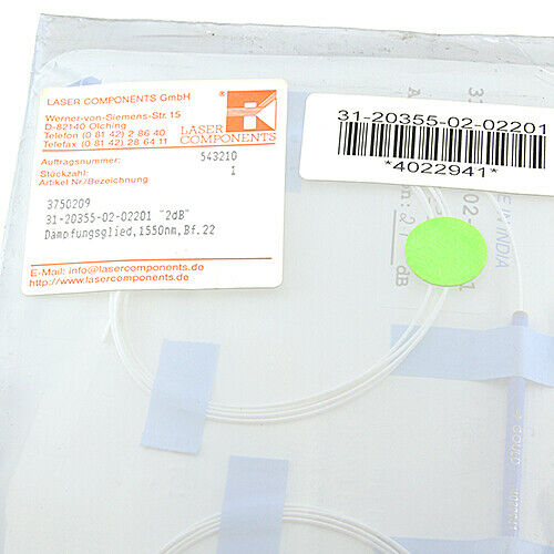 [1pcs] 31-20355-02 Attenuator 2dB Wl= 1550nm