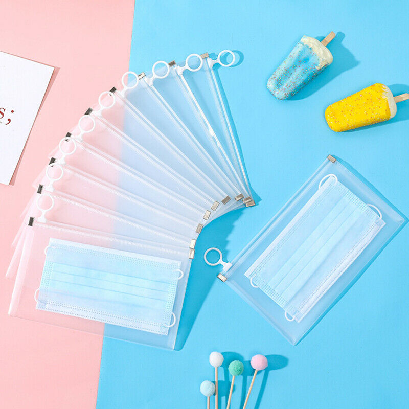 Portable Packaging Box Zip Dustproof Storage Ca.l8
