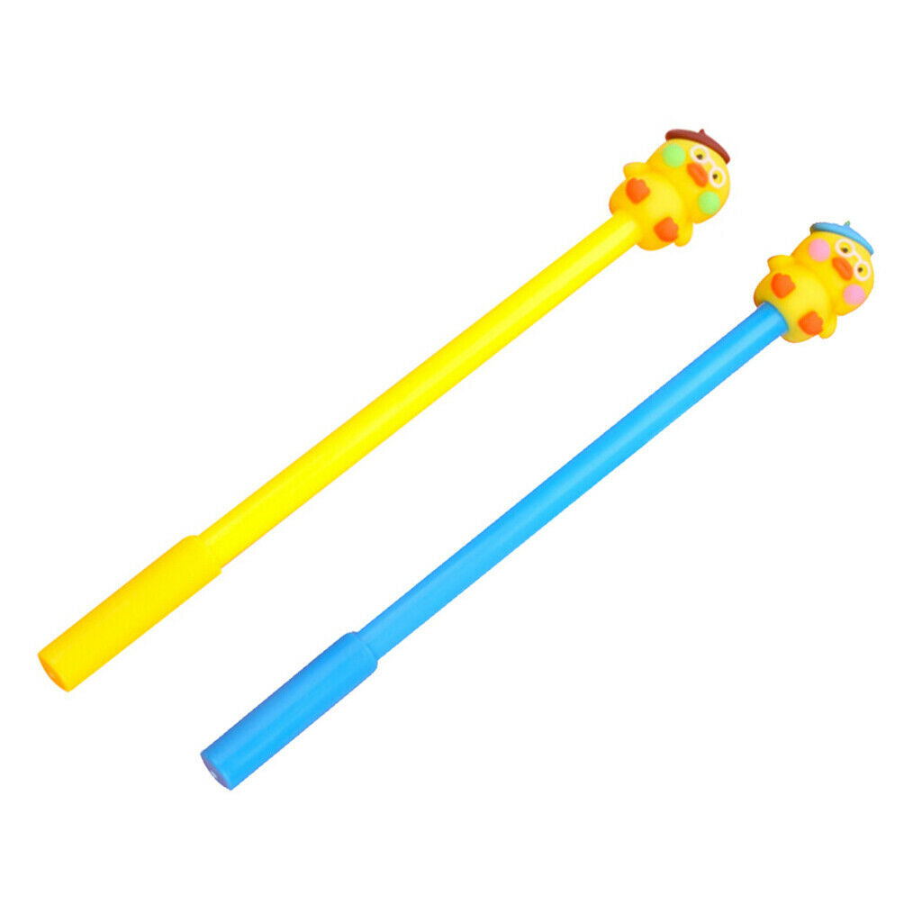 Cute Cartoon Gel Pen Duck Chick Student Signature Pen for School Kid Gift