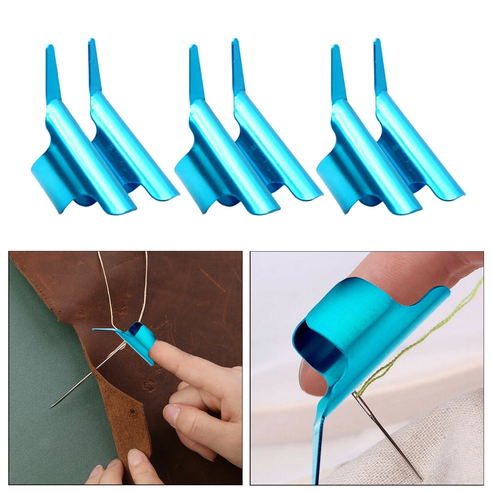 Sewing Thimbles Quilting Fingertip Thimble Finger Proector Tool DIY Sewing
