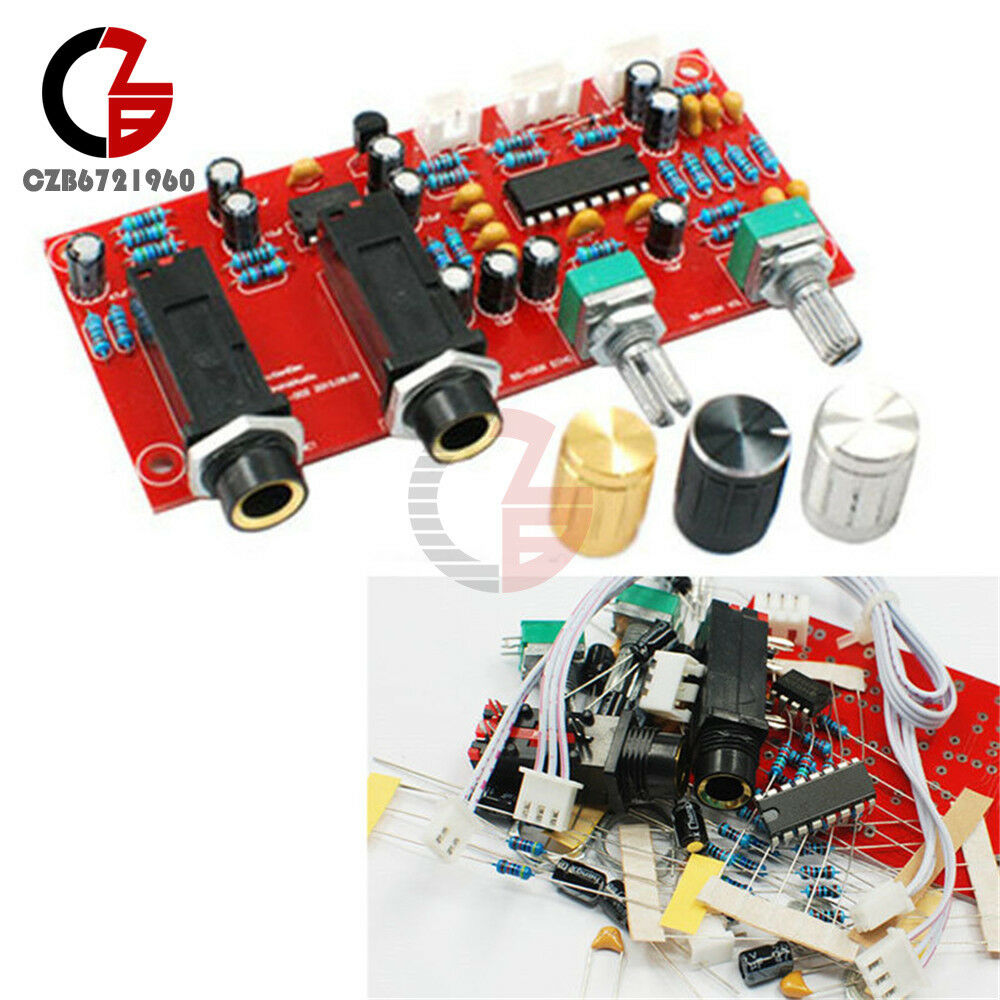 PT2399 NE5532 Digital Microphone Amplifier Board Karaoke Reverberator DIY Kit