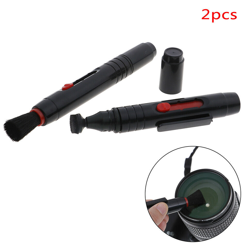2pcs Camera Lens Cleaning Pen Portable Dust Cleaner Brush Lens dust Clean.l8