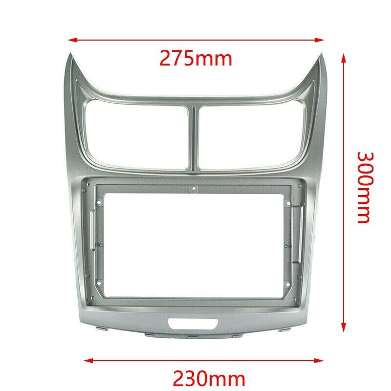 9 Inch Car Fascia for  Sail 2004-2014 Double Din Car DVD e Install Panel Dash S5