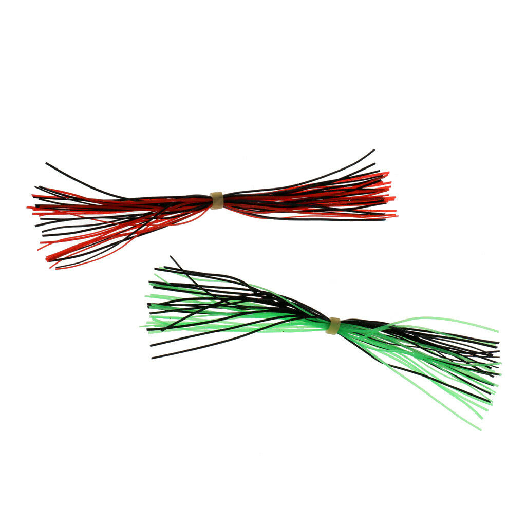 10 Bundles Fly Tying Threads Skirts for Fishing Flies Lures Beard Making