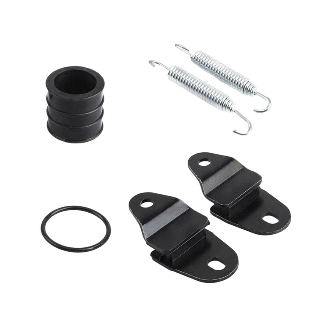 Exhaust Bracket with Cylinder Spring&Washer Suitable for Yamaha 87-06 YFZ350