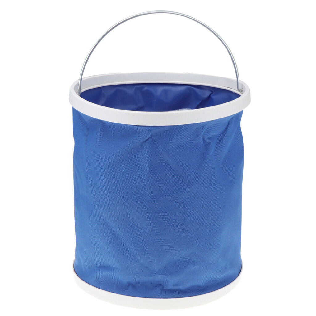11L Folding Portable Storage Water Bucket Filter Anti Scratch Tool