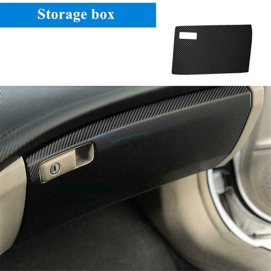 For Accord 08-12 Carbon Fiber Style Car Interior Decorative Stickers Trim Covers