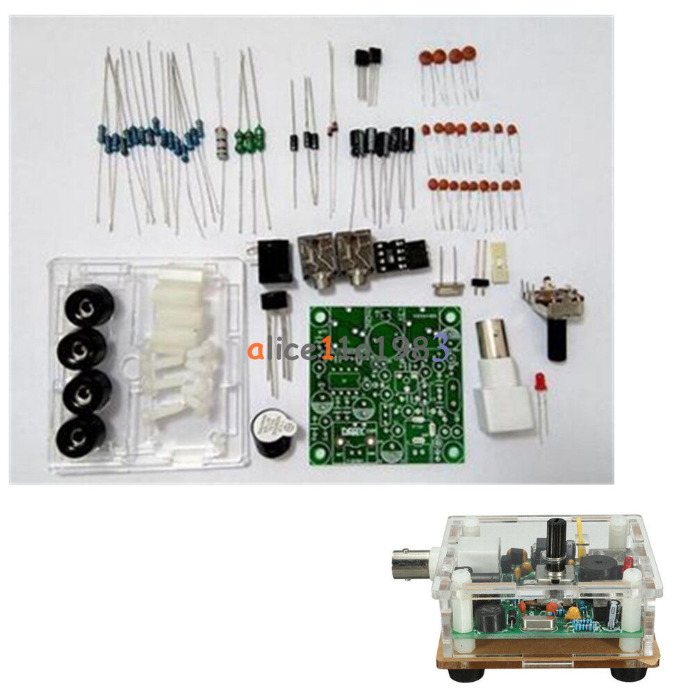 DIY 9-13.8V S-PIXIE CW QRP Shortwave Radio Transceiver Kit 7.023Mhz With Case