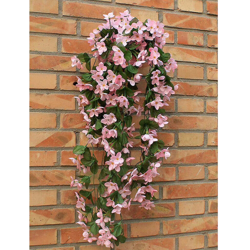 Artificial Flower Decor Garden Home Party Wedding Embellishment - Pink, 84cm