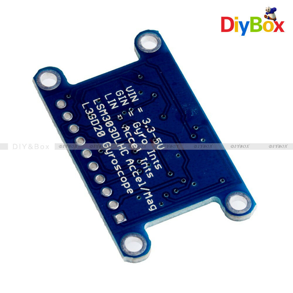 9 Axis IMU L3GD20 LSM303D Module 9DOF Compass Acceleration Gyroscope for Arduino