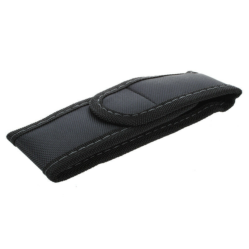 LED Flashlight Torch Nylon Holster Cover Pouch Holder Y1U9