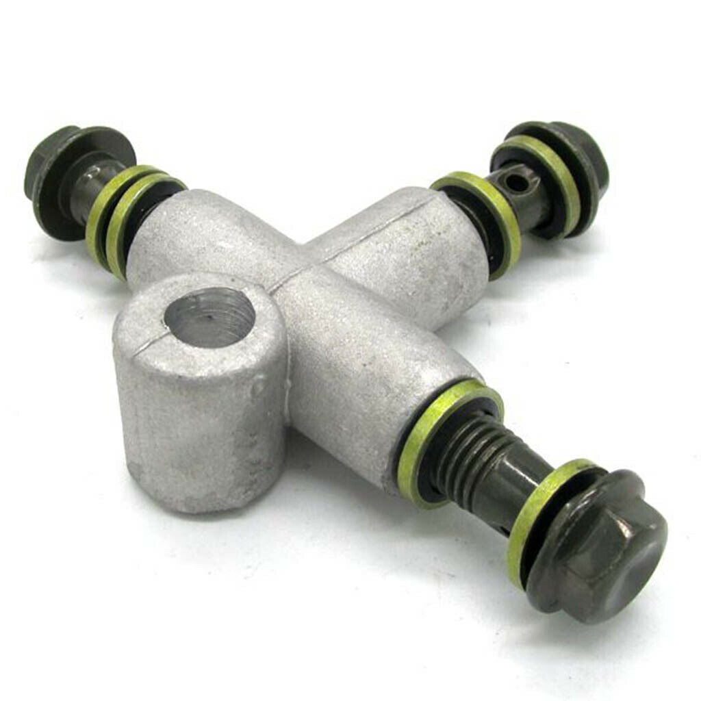 10mm Aluminum Hydraulic Brake Hose Pipe Tee Coupling For Motorcross ATV