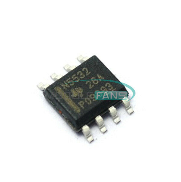 20PCS N5532 NE5532 SOP-8 SMD Dual Low Noise Op-Amp TI IC