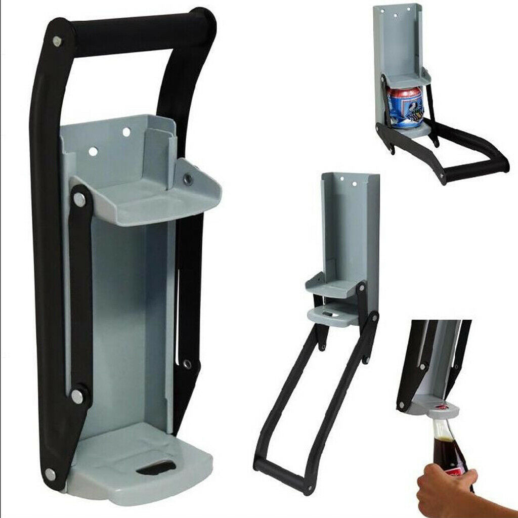 Heavy Duty Aluminum Hand Can Crusher and bottle opener up to 16OZ Cans 500ml