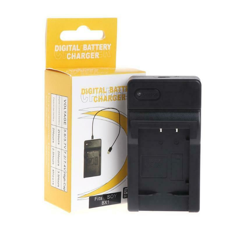 NP-BX1 USB Battery Charger For Sony DSC RX1 RX100 M3 WX350 WX300 HX400 Camera