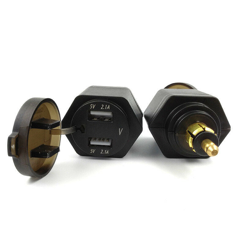 Motorcycle Socket Dual USB Adapter For BMW F800GS F650GS F700GS R1200GS R1200RT