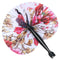 1x Chinese Paper Folding Hand Fan Oriental Floral Peacock Party Wedding Gifts Tt