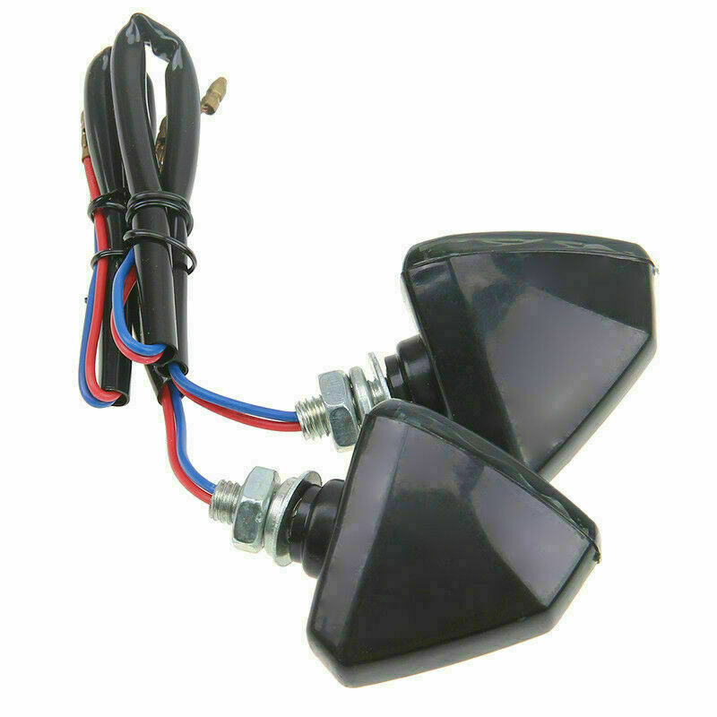 LED Motorcycle Turn Signal Indicator Light Amber Universal For Suzuki Ducati Bmw