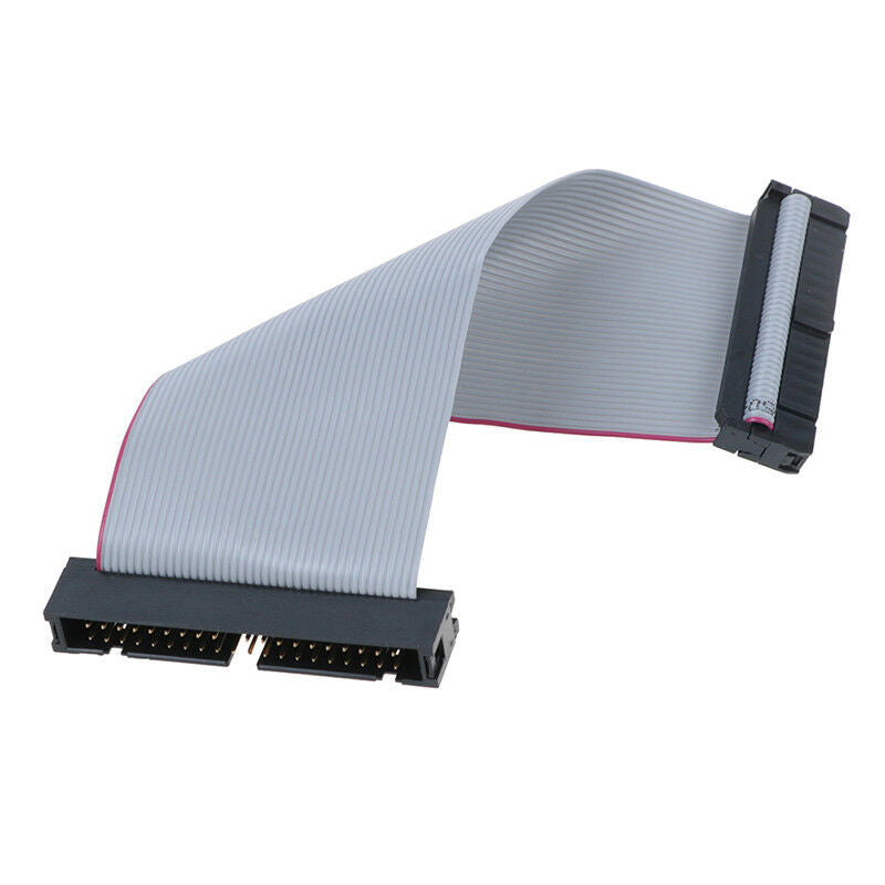 IDE 40 Pin Male to female pata hard drive hdd extensions'flat ribbon cabl.l8