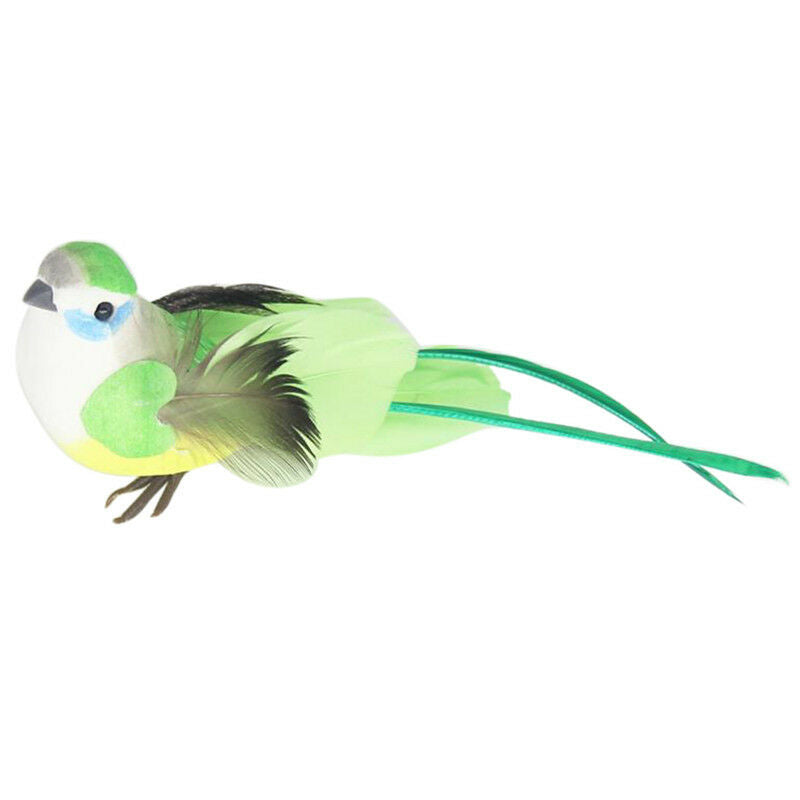 DIY mini craft birds artificial bird feather foam simulation bird home de.l8