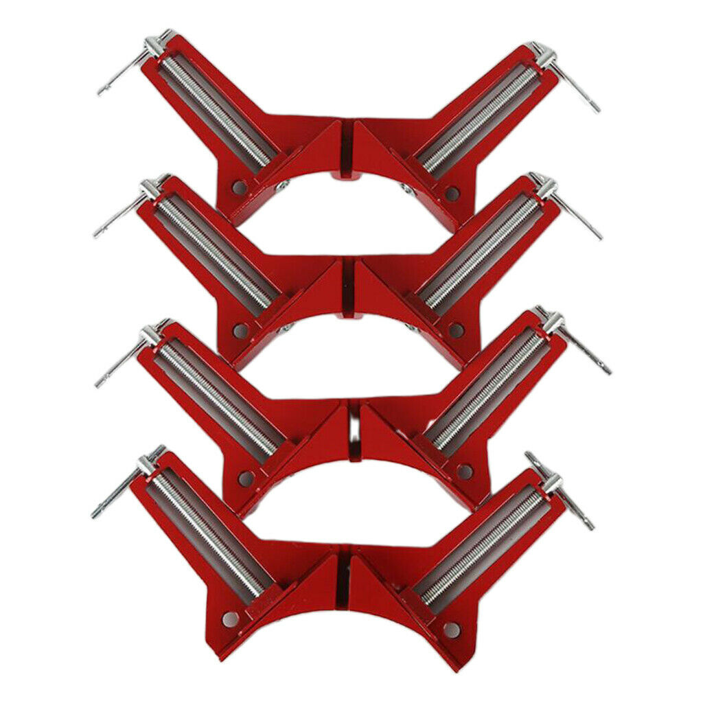 Alloy Right Clip Corner Clamp Photo Picture Frame Clamps Woodworking Kit