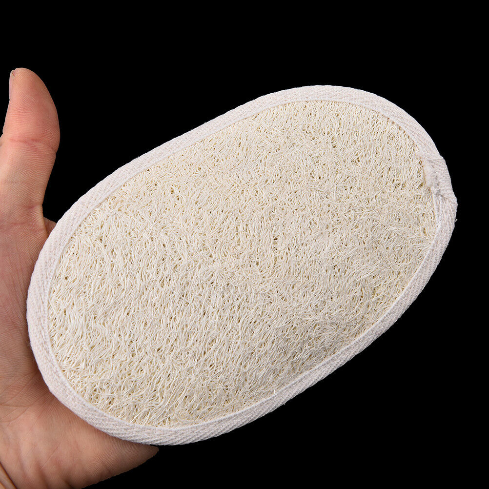 Exfoliating Loofah Pad Natural Cleaning Sponge Scrubber Bath Spa Shower Br.l8