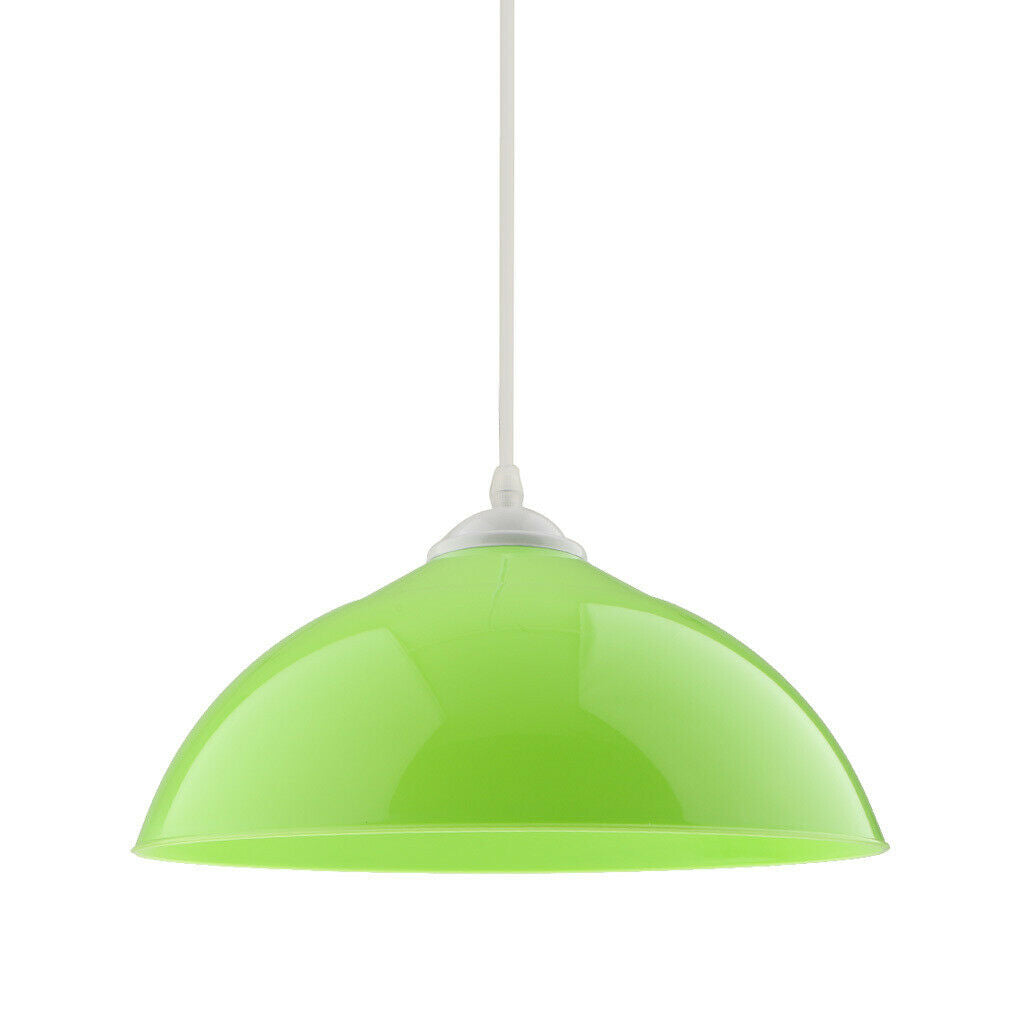 2 x Modern Ceiling Light Cover Pendant Lampshade Kitchen Bathroom Cafe Hall