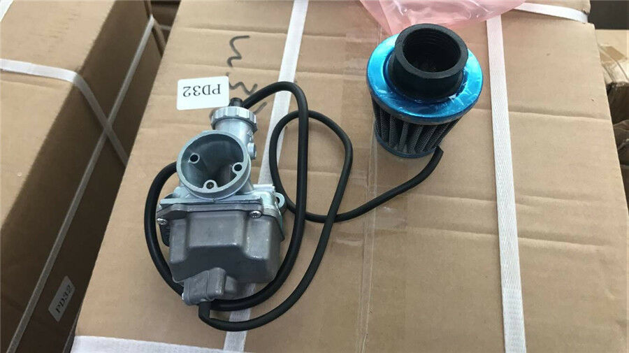 Motorcyle Dirt Bike 26mm Carburetor + 38mm Air Filter + Intake Pipe + Gasket Kit