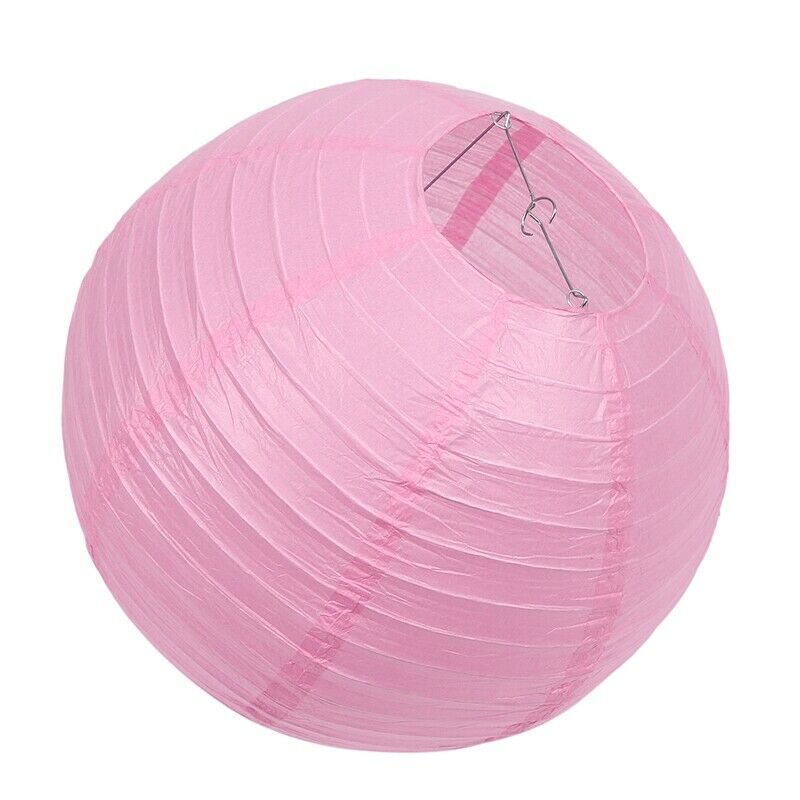 1 x Chinese Japanese Paper Lantern Lampshade for Party Wedding, 40cm(16") PinkM2