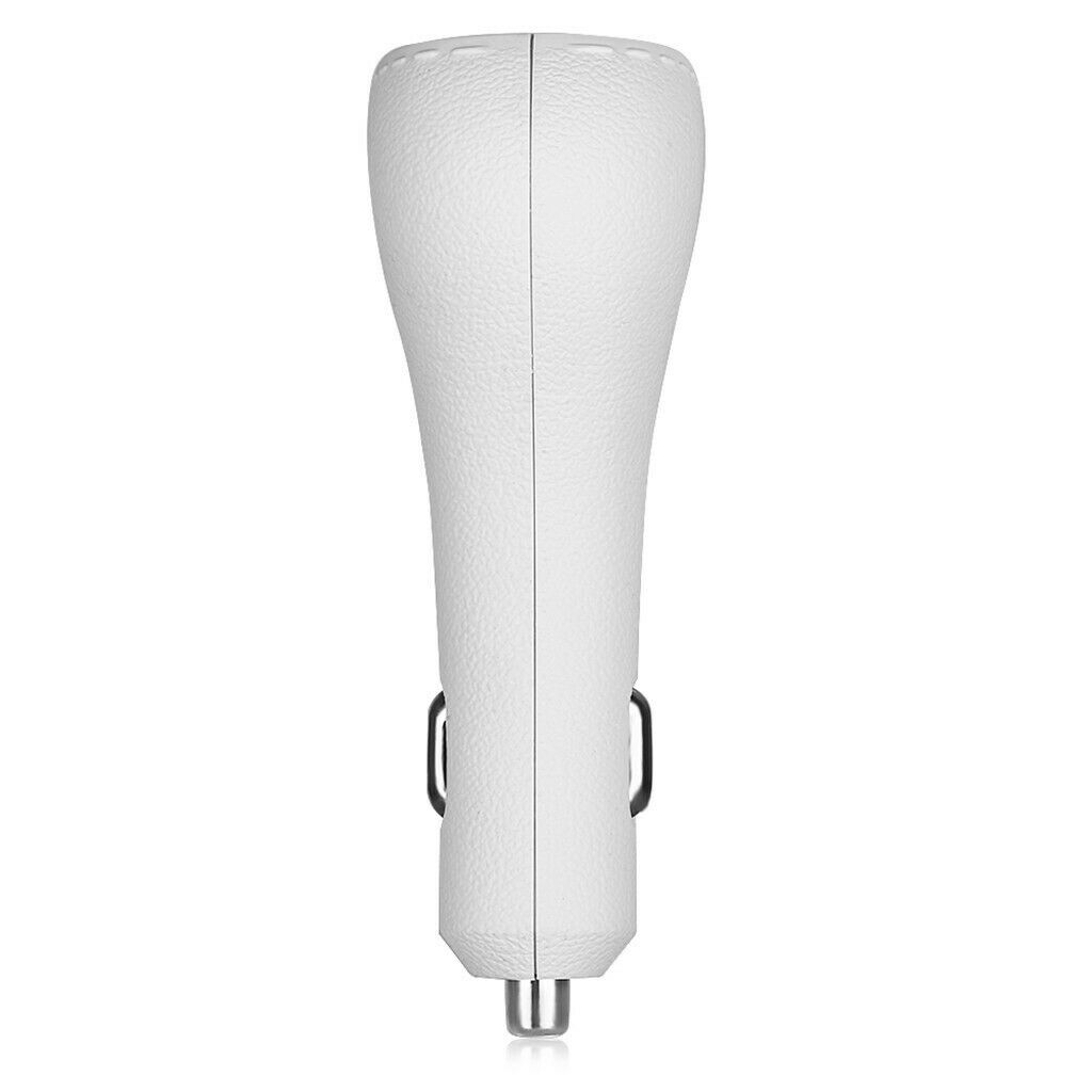 3 Port USB Car Fast Charger Rapid Car Power Universal Adapter QC3.0 White